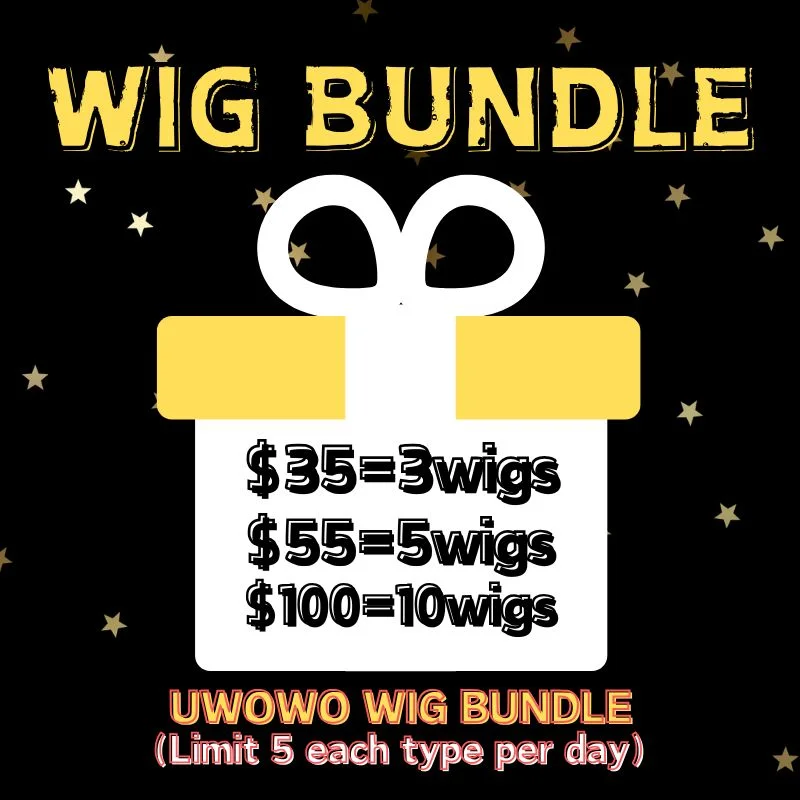 wigs for women with fine edges and smooth texture -【Wig Bundle】Uwowo 2024 BFCM SALE Wig Bundle(Limited to 5 of each type per day)